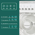 Zentora Frost: Mini Enfriador Personal con Luz LED