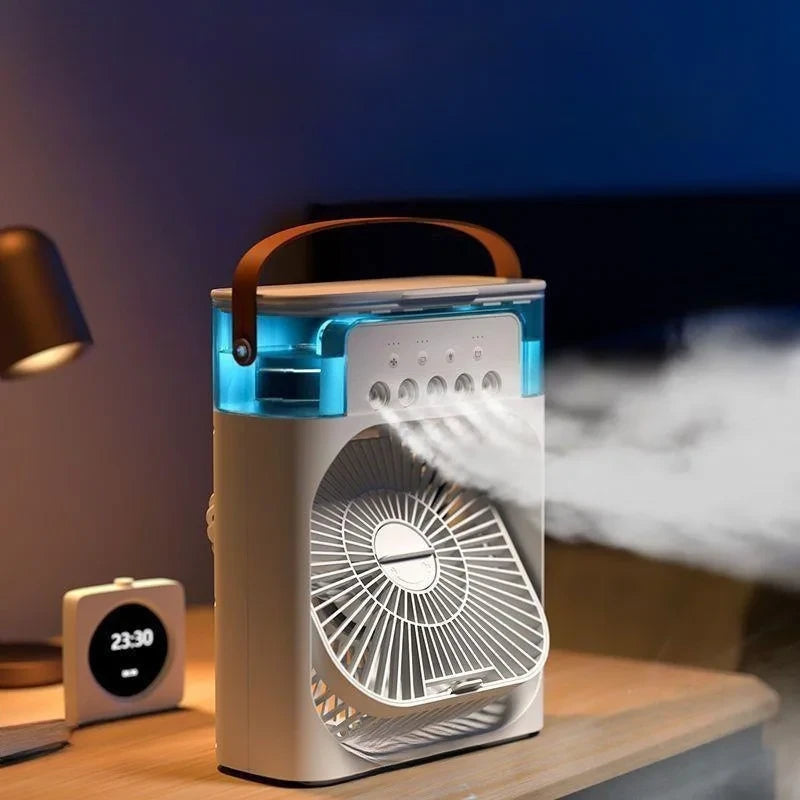 Zentora Frost: Mini Enfriador Personal con Luz LED