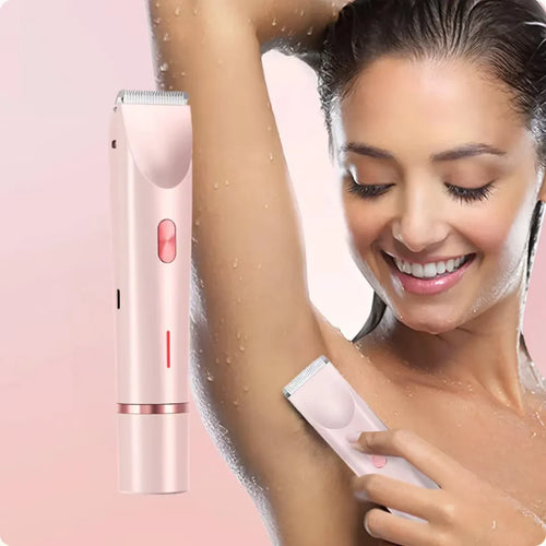 DEPILADORA ZENTORA™ 2-EN-1 IMPERMEABLE: TU PIEL DE SEDA SIN DOLOR 🌸✨