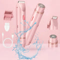 DEPILADORA ZENTORA™ 2-EN-1 IMPERMEABLE: TU PIEL DE SEDA SIN DOLOR 🌸✨