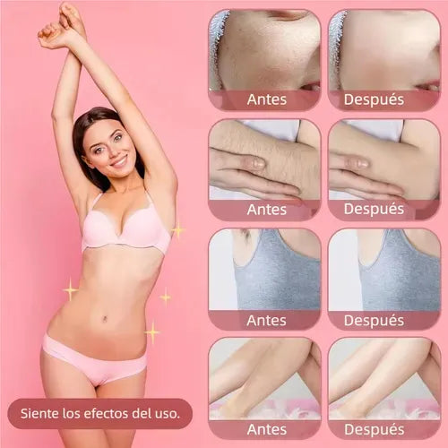 DEPILADORA ZENTORA™ 2-EN-1 IMPERMEABLE: TU PIEL DE SEDA SIN DOLOR 🌸✨
