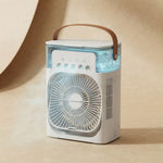 Zentora Frost: Mini Enfriador Personal con Luz LED